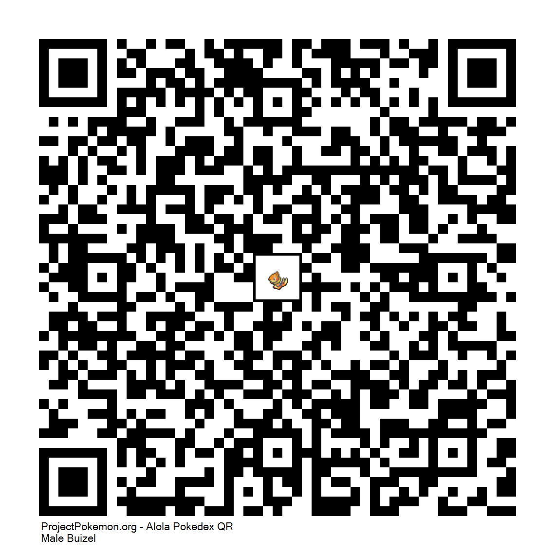 Cdigo QR de Buizel